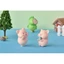 Set 7 mô hình heo khủng long dễ thương trang trí bàn làm việc, tủ sách, quà tặng, tiểu cảnh, set heo số 3