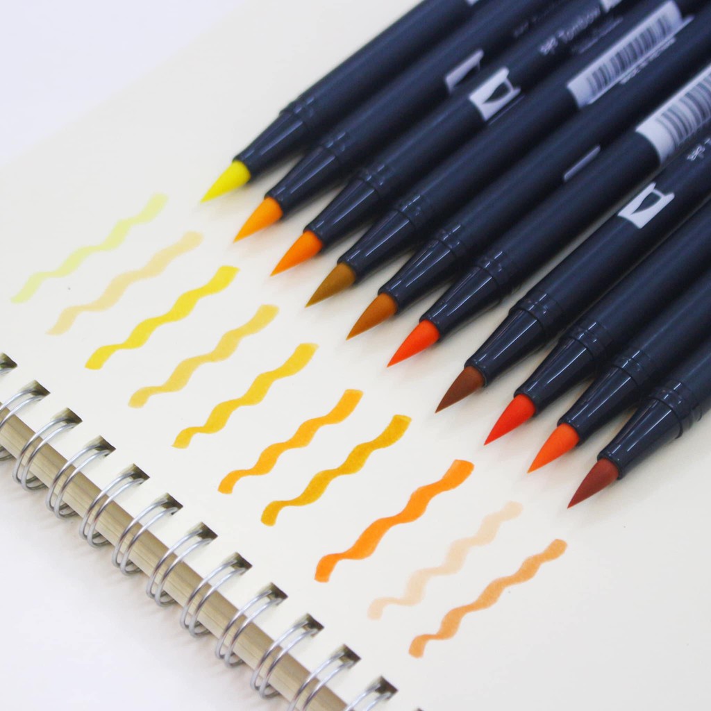 Bút cọ 2 đầu Tombow Dual Brush Pen ABT 1