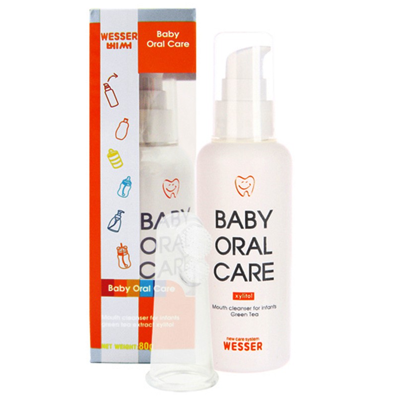Nước Rơ Lưỡi/ Vệ Sinh Răng Miệng Wesser Cho Bé (Baby Oral Care) 80g Chính Hãng Shopee Việt Nam