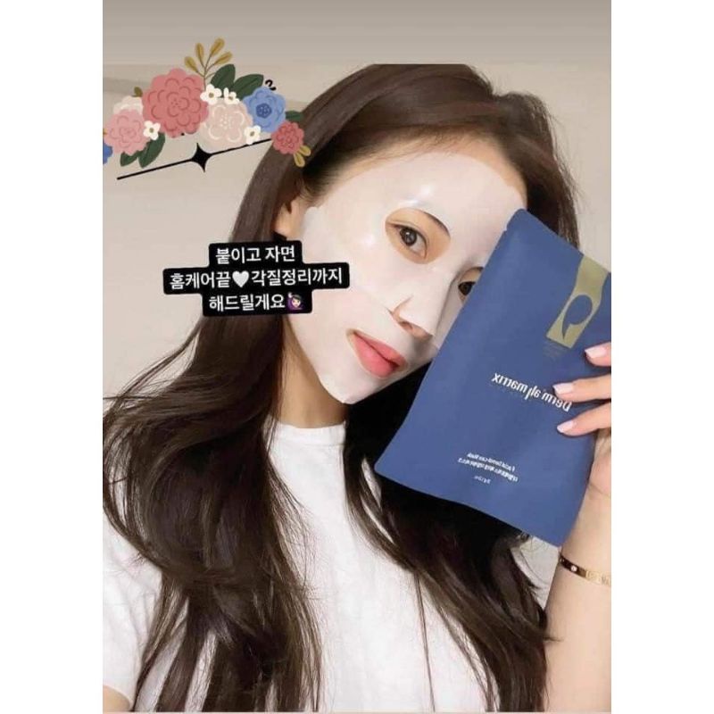 Mặt Nạ Thạch Collagen Derm All Matrix Trẻ Hóa Làn Da Hàn Quốc Hộp 4 Miếng