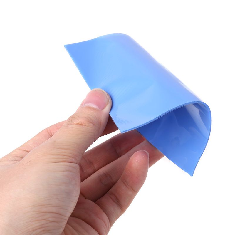 1 Tấm 100 miếng silicone tản nhiệt làm mát Cpu Gpu 100mmx100mmx0.5mm