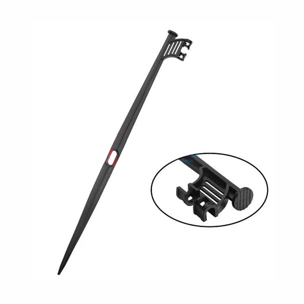 100 Que cắm gắn béc tưới 45cm, cắm béc phun sương, phun mưa (béc G5, S2000, T700....) QUE NHỰA CAO CẤP