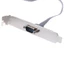Yoo Serial Port 9 pin DB9 RS232 Bo mạch chủ máy tính Khung gầm vách ngăn Dây 28cm 11in