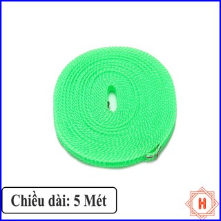 Dây Phơi Quần Áo Thông Minh Nhựa Mềm Dài 5 Mét