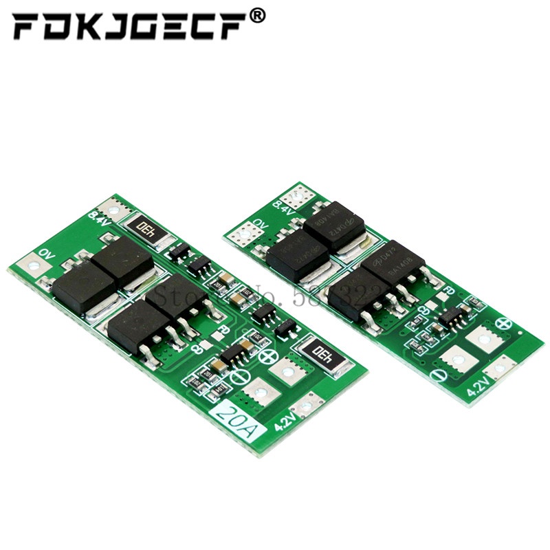 Bảng Mạch Bảo Vệ Pin Lithium 2S 20A 7.4V 8.4V 18650 Chất Lượng Cao ...