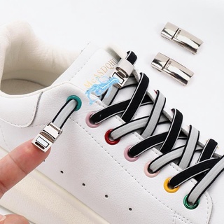 1 Cặp Dây Giày Sneaker Hai Mặt Từ Tính Không Cần Buộc Dây Giày Nhanh Chóng Dành Cho Người Lớn Trẻ Em