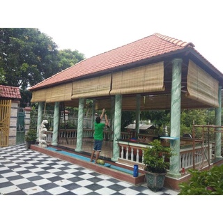 Mành cọ 1,2x1.9m che nắng che mưa, che nắng hiên nhà