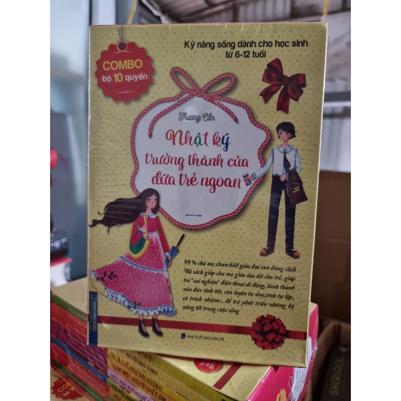 Ảnh Sách - Combo Trọn Bộ 10 Cuốn: Nhật Ký Trưởng Thành Của Đứa Trẻ Ngoan 3
