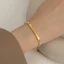 Lắc tay titan nữ không gỉ kiểu dáng rút sợi có thể điều chỉnh kích cỡ phong cách hàn quốc thanh lịch