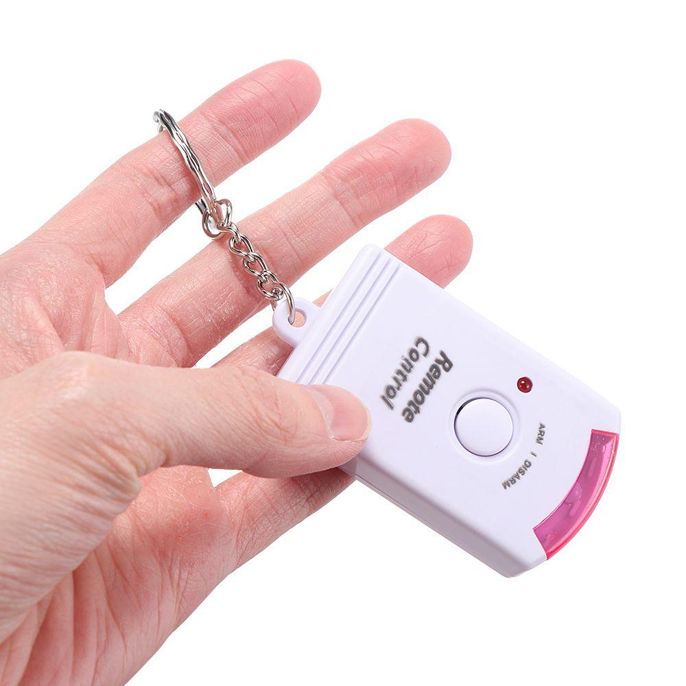 Báo động chống trộm YMIFI 105DB Còi báo động 2 Bộ điều khiển từ xa Cảnh báo chống trộm an ninh gia đình