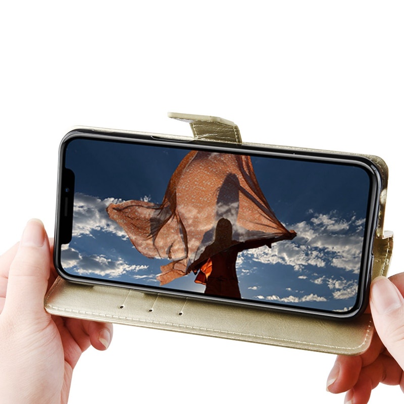 Lật Bao Da Điện Thoại Kiểu Ví Tiền Cho Samsung Galaxy A80 A90 A42 5g A10E A70E Ốp