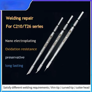 OSS C210 Mẹo Đa Năng C210 Hàn Đầu Hộp Mực Tương Thích Cho Trạm Hàn Xsoldering T210 / Sugon T26