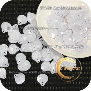 30g Kim Sa Màu Trắng Sữa Đính Kết Trang Phục Thời Trang