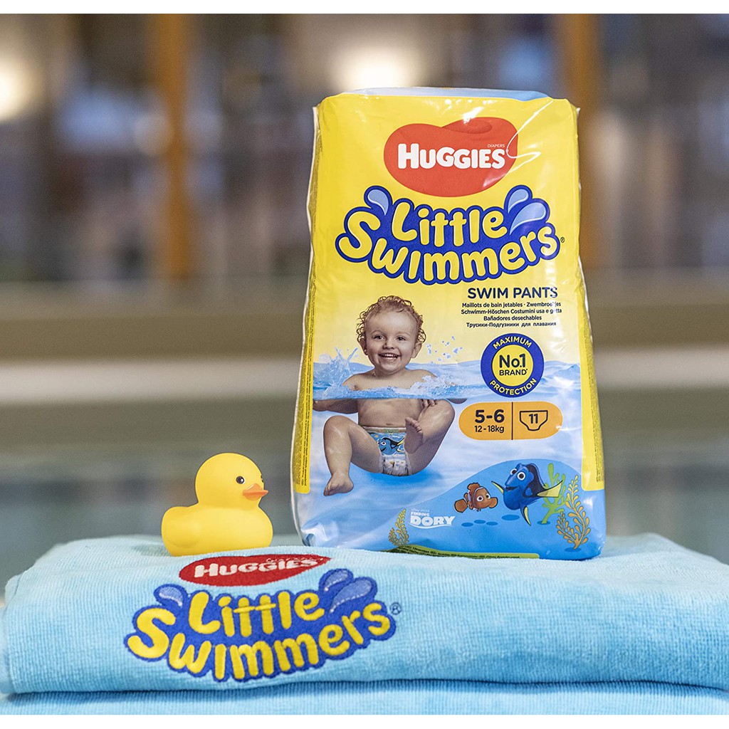 Bỉm tã quần bơi HUGGIES Little Swimmers số 1 nội địa UK nhập khẩu size