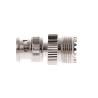 Dusur BNC Nam Cắm Vào UHF SO239 PL-259 Nữ Jack RF Đồng Trục Đầu Nối Cáp