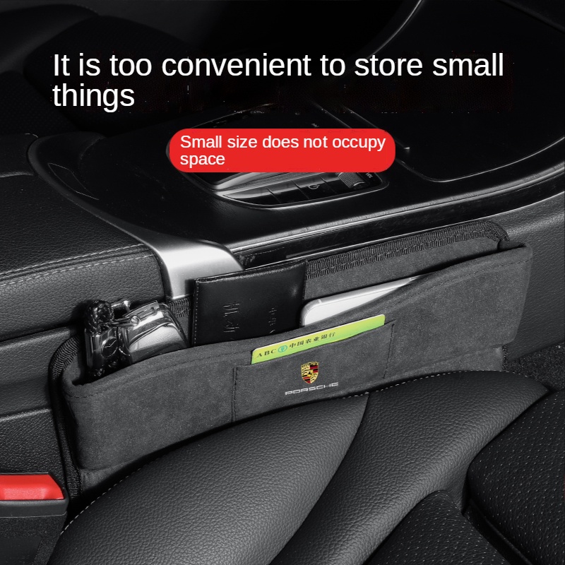 For Porsche Hộp Đựng Đồ Đa Năng Gắn Ghế Ngồi Xe Hơi Tiện Dụng
