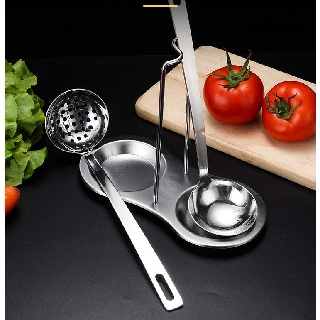 Bộ Ăn Lẩu gồm 1 vợt, 1 vá(muôi),1 giá đỡ dùng ăn lẩu, sang trọng,lịch sự trên bàn tiệc