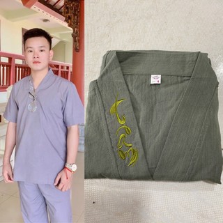 Tim Tâm Nam Vải ẤnĐộ Cao Cấp #Nam Thiền # Đồ Bộ Đi Chùa