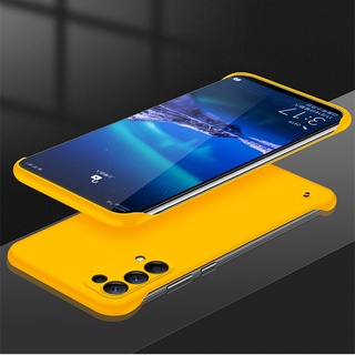 Ốp Điện Thoại PC Cứng Nhám Siêu Mỏng Không Viền Chống Sốc Cho OPPO Reno 2 3 4 5 Pro Plus ACE2 OPPO A91