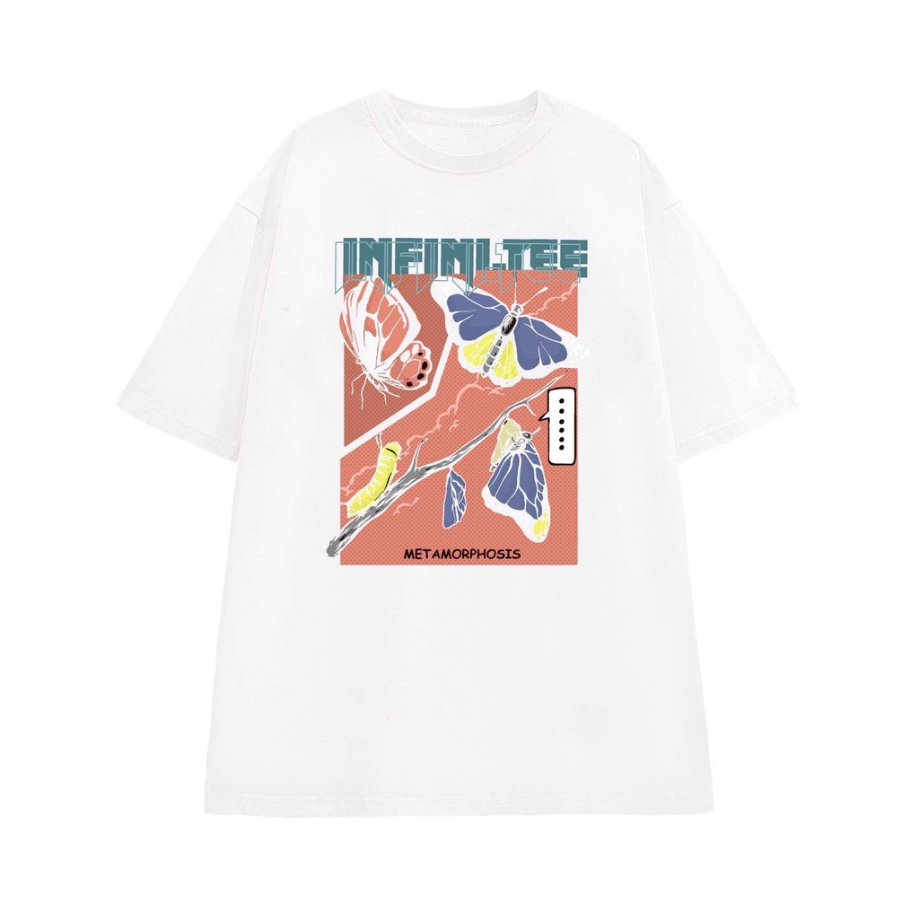 Áo thun INFINITEE Fni0290, Thun 100% Cotton - form rộng Unisex.