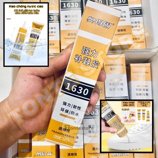 Keo dán giày đa năng siêu dính, dùng nhiệt, chuẩn nội địa loại 60ml, an toàn da tay KEODG02