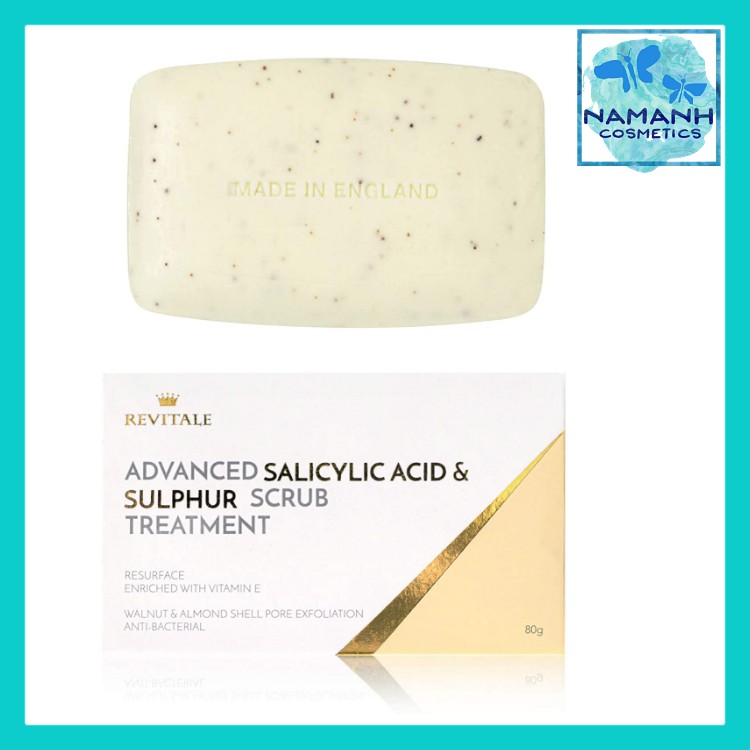 Xà bông cục cho da mụn, trẻ hóa thu nhỏ chân lông Revitale Advanced ...