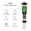 Bút kiểm tra chất lượng nước nồng độ Ion hydro YY-400 mới PH / ORP / H2 và TEM Máy đo nước uống kỹ thuật số 4 trong 1