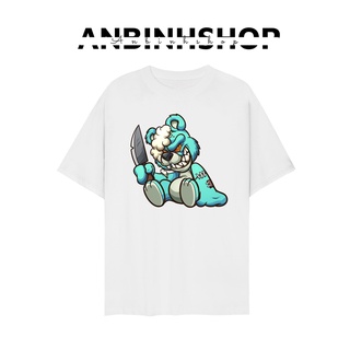 Áo Thun Tay Ngắn In Hình Cá Tính Phong Cách Hip Hop Hàn Quốc