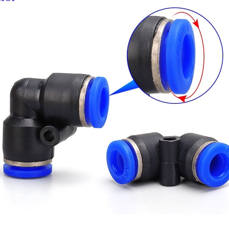 Co Nối Nhanh Ống 8mm - Nối Góc Ống Tưới nhỏ giọt, phun sương
