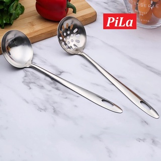 Vá Canh, Vá Lẩu, Vá Lổ GIỌT NƯỚC Vớt Thức Ăn Gọn Dễ Cầm Bằng Inox Sáng Bóng