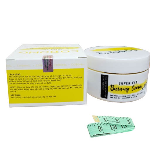 Ảnh Kem tan mỡ bụng Cô Bông x10 mẫu mới nhất tặng kèm thước dây 1