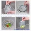 Túi lọc rác , set 100 túi lưới lọc rác bồn rửa chén bát thông minh sạch sẽ, không lo nghẹt cống
