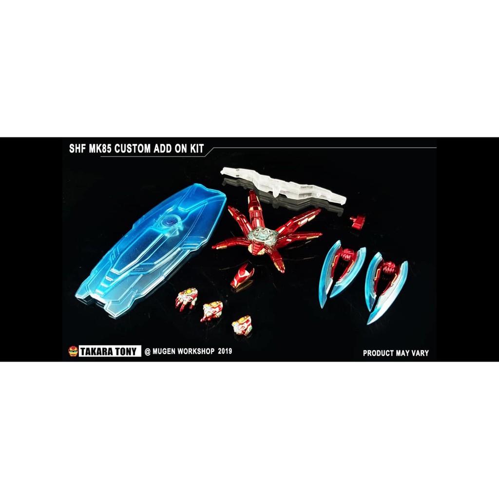 set a phụ kiện cho mô hình shf iron man mk85 của hãng takara tony không ...
