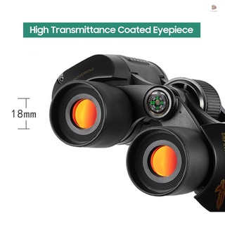 Ống Nhòm 80x80 BAK4 Chống Thấm Nước Có La Bàn Và Dây Đeo Tiện Dụng