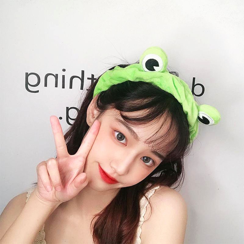 Băng đô nam, Băng đô skincare Hàn Quốc hình con ếch ngộ nghĩnh
