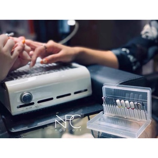 Hộp đựng đầu mài nail - hộp cắm và bảo vệ đầu mài