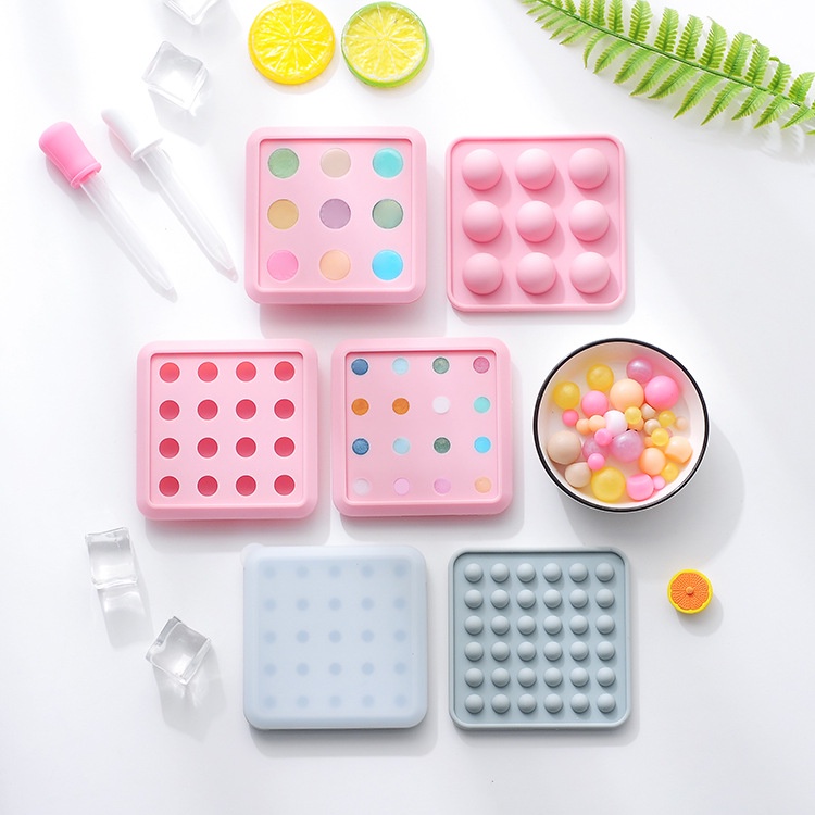 Khuôn silicone Làm Bánh Hình Quả Bóng Nhỏ Xinh Tiện Dụng