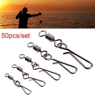 MODOMINO - Bộ 50 Đầu Nối Chụp Câu Cá Có Pin, Vòng Cố Định, Thùng Chống Shock