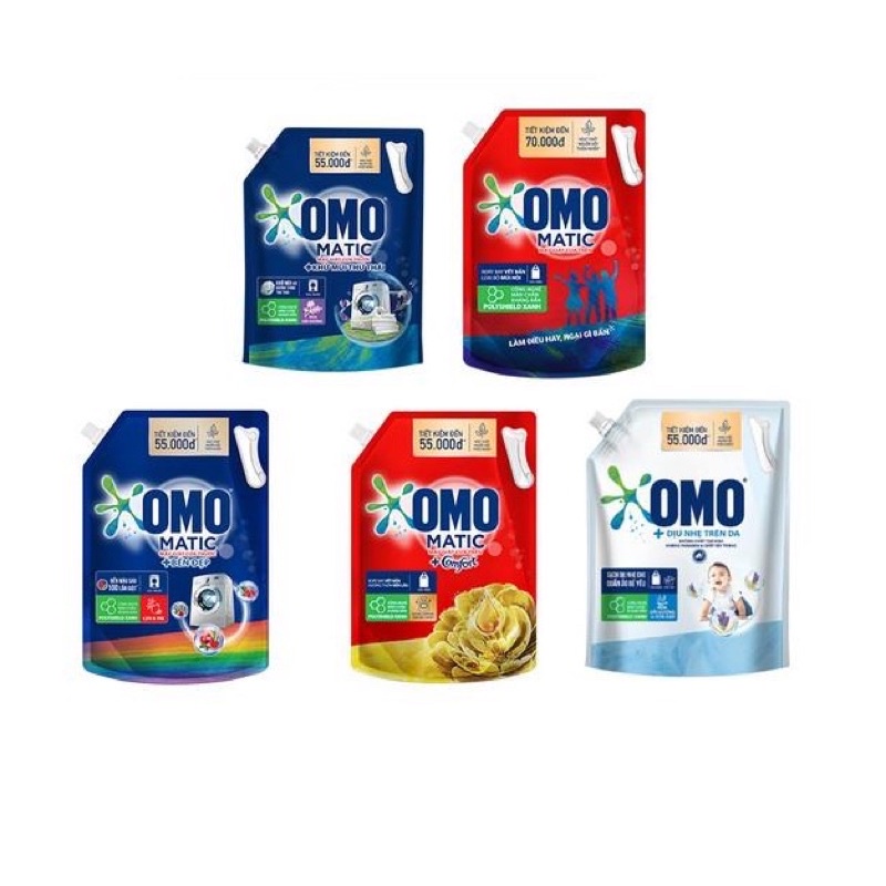 Túi Nước Giặt OMO matic 3.6kg