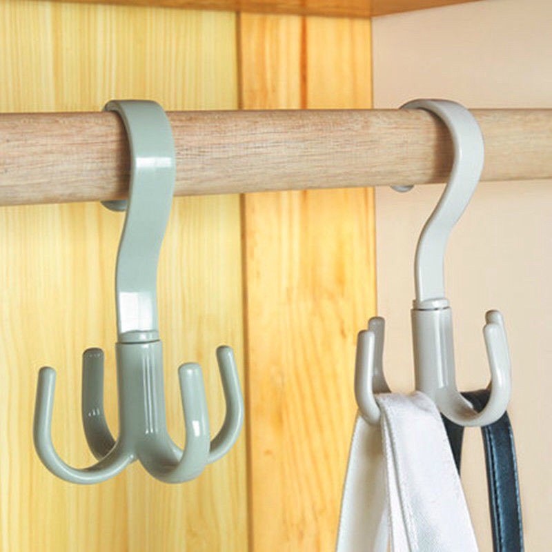 Móc treo đồ 💚CAM KẾT CHUẨN💚 Móc nhựa 4 chấu đa năng - Móc phơi giày dép, quần áo