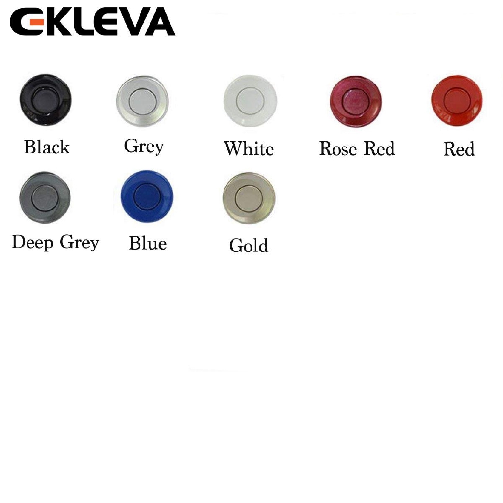 Ảnh Cảm biến đỗ xe màn hình LED EKLEVA, Hệ thống Radar dự phòng lùi ô tô, Màn hình LED + Cảnh báo rung + 4 màu đen 1