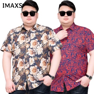 Áo Sơ Mi Tay Ngắn Dáng Rộng In Họa Tiết Trẻ Trung Hợp Thời Trang Công Sở Cho Nam 60-175KG