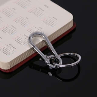 COLO Carabiner Thép không gỉ Bầu Khóa Carabiner Móc Khóa Thắt Lưng Kẹp Chống Mất Khóa Treo Móc Khóa Trang Bị