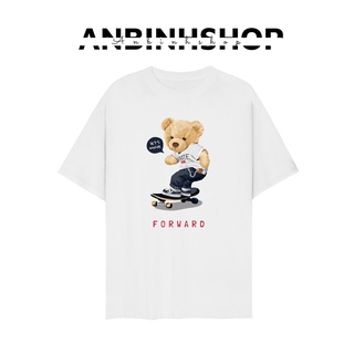 Áo thun in hình Gấu cực Cool phong cách Hip Hop năng động nhiều mẫu form đẹp chất vải mềm mịn mát từ AnbinhShop
