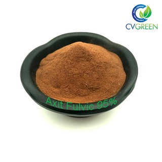 Axit Fulvic 95% (Fulvic Acid) tan trong nước (gói 1kg)
