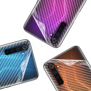 5 cái Realme 13 12 11 11 10 9 9i 8 7 7i 6 6i 6s 5 5i 5s 3 Pro Plus Q 4g 5g Mô hình sợi carbon Mờ lưng Phim dán phía sau Phim bảo vệ mềm