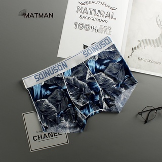 Quần lót nam thun lạnh quần sịp boxer MATMAN M L XL thoáng mát
