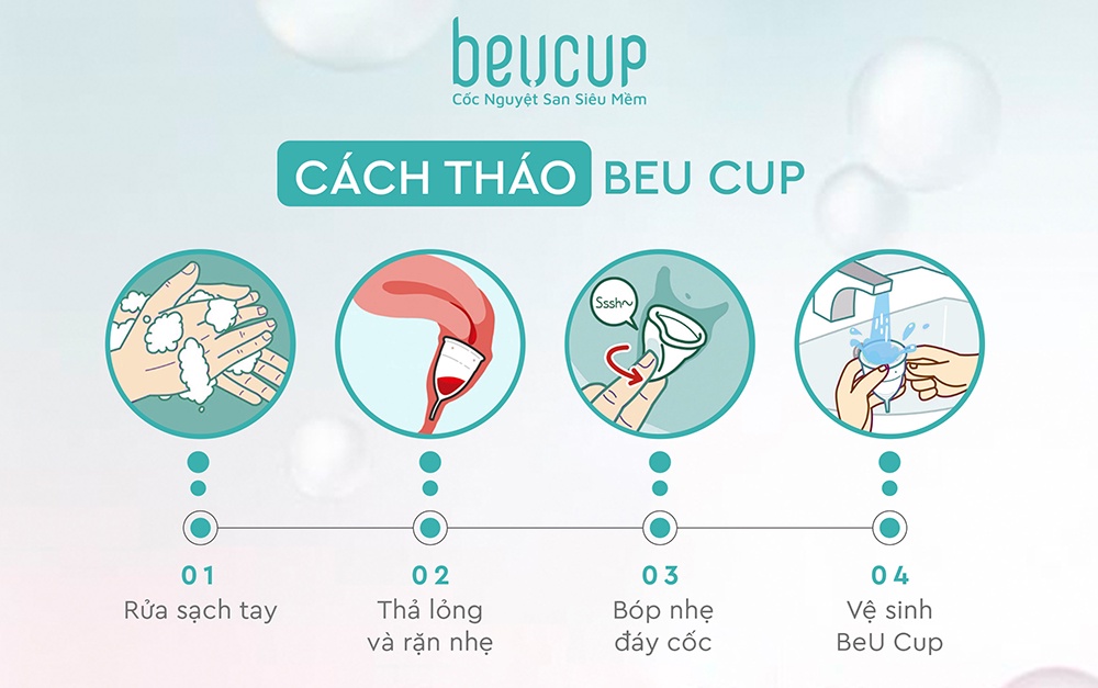 Mô tả [Độc quyền Livestream] Cốc Nguyệt San BeUcup Silicol Y Tế Wacker Đức Siêu Mềm, Đạt Chuẩn FDA Hoa Kỳ - 9