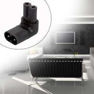 Bộ chuyển đổi AC góc phải YOI IEC 320 C7 sang C8 90 độ