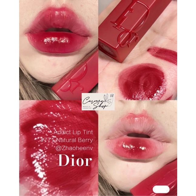 Son Dior Tattoo 771 Berry Fullbox Shopee Vi t Nam